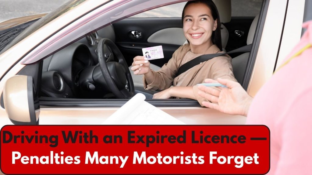 Driving With an Expired Licence — Penalties Many Motorists Forget