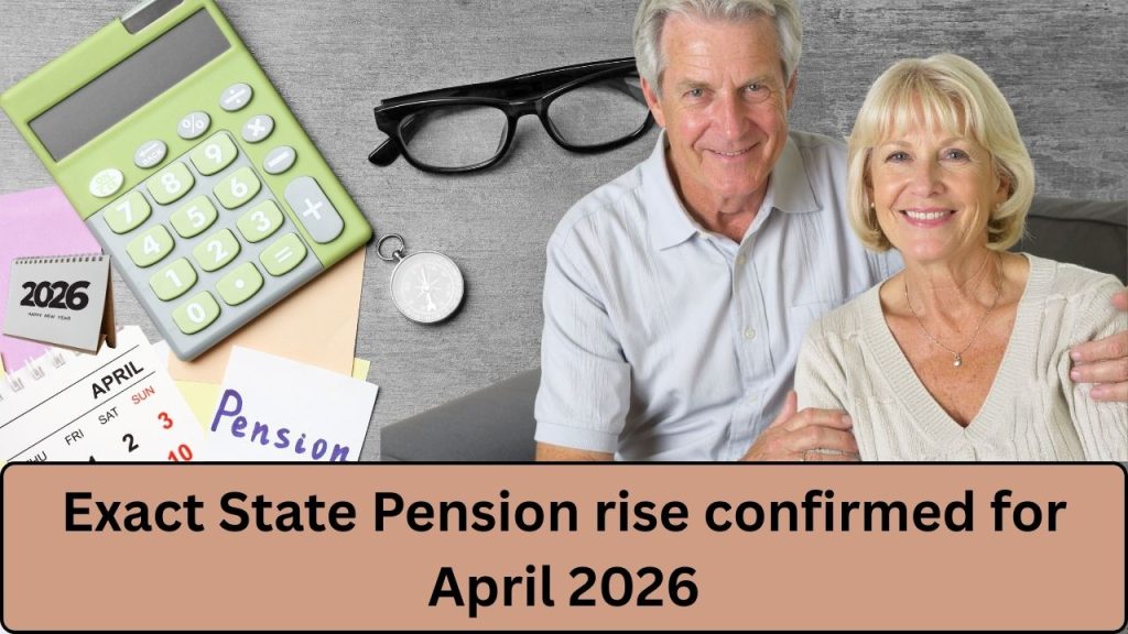 Exact State Pension rise confirmed for April 2026