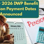 January 2026 DWP Benefit & Pension Payment Dates Announced