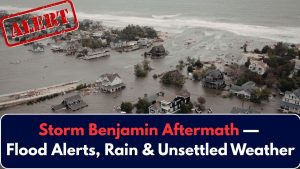 Storm Benjamin Aftermath — Flood Alerts, Heavy Rain and Unsettled Weather Across the UK