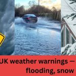 UK Weather Warnings— Storms, Flooding and Snow Risks Across the Country 2026