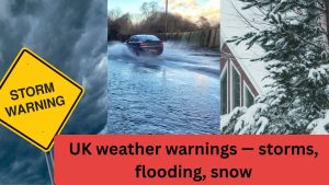 UK Weather Warnings— Storms, Flooding and Snow Risks Across the Country