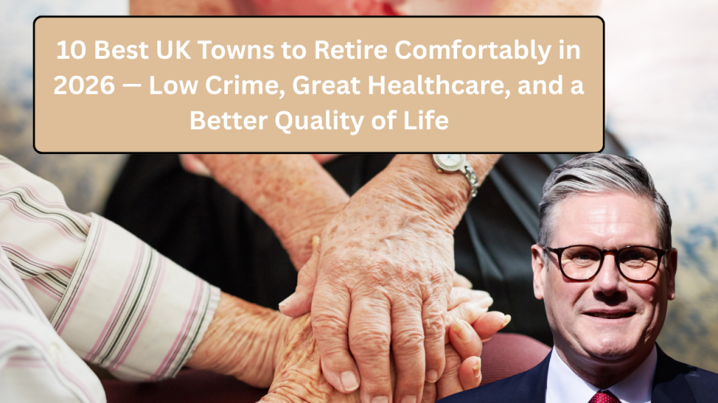 10 Best UK Towns to Retire Comfortably in 2026 — Low Crime, Great Healthcare, and a Better Quality of Life 2026