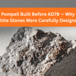 A Road in Pompeii Built Before AD79 — Why the Small White Stones Were Carefully Designed