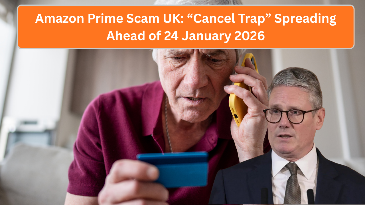 Amazon Prime Scam UK: “Cancel Trap” Spreading Ahead of 24 January 2026