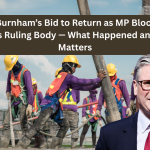 Andy Burnham’s Bid to Return as MP Blocked by Labour’s Ruling Body — What Happened and Why It Matters