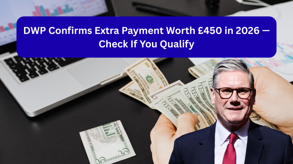 DWP Confirms Extra Payment Worth £450 in 2026 — Check If You Qualify