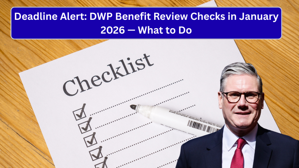 Deadline Alert: DWP Benefit Review Checks in January 2026 — What to Do