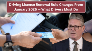 Driving Licence Renewal Rule Changes From January 2026 — What Drivers Must Do