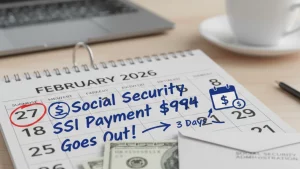 February Social Security SSI Payment Worth $994 Goes Out in Three Days
