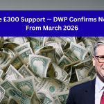 Goodbye £300 Support — DWP Confirms New Rules From March 2026