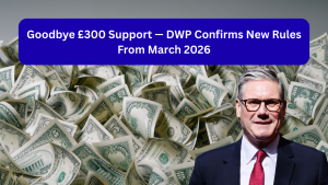 Goodbye £300 Support — DWP Confirms New Rules From March 2026