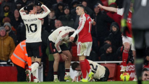 Martinelli Apologises To Conor Bradley After Clash With Liverpool