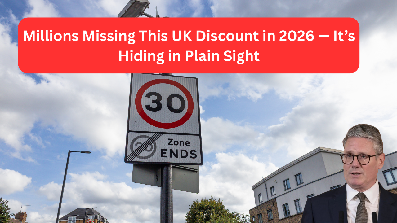 Millions Missing This UK Discount in 2026 — It’s Hiding in Plain Sight