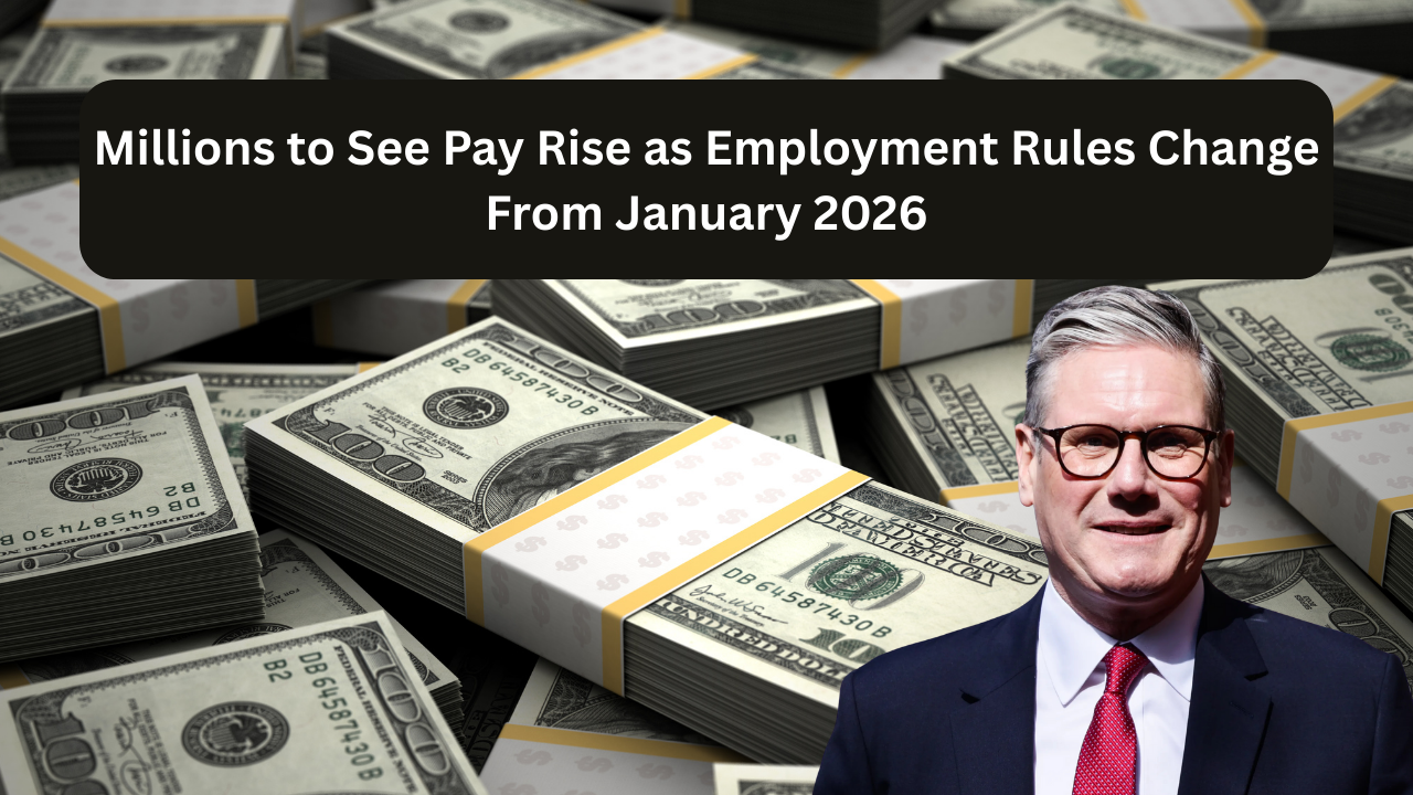 Millions to See Pay Rise as Employment Rules Change From January 2026