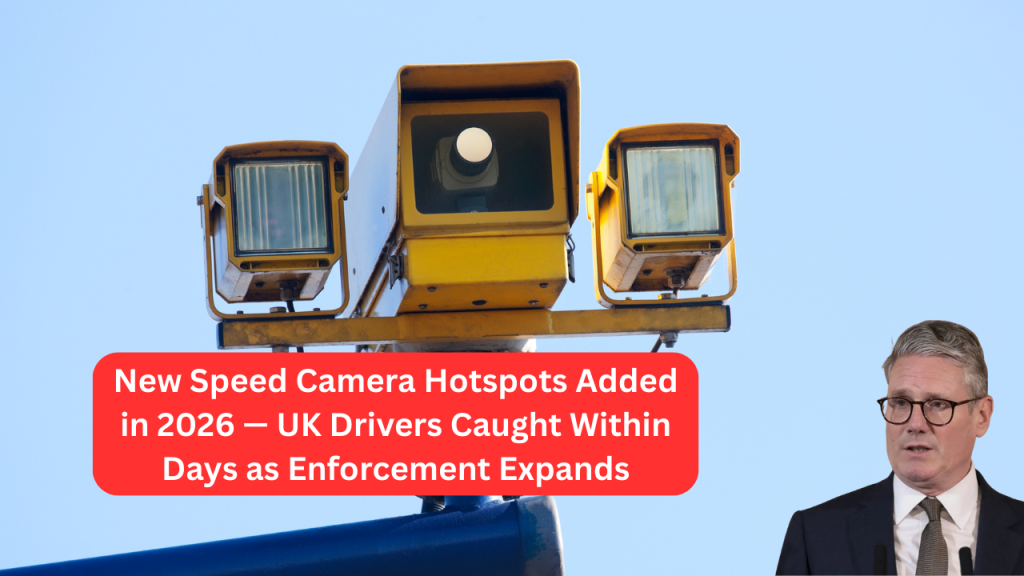 New Speed Camera Hotspots Added in 2026 — UK Drivers Caught Within Days as Enforcement Expands