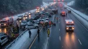 Prayers Pouring In After Deadly 20-Car Pileup On Icy Texas Highway