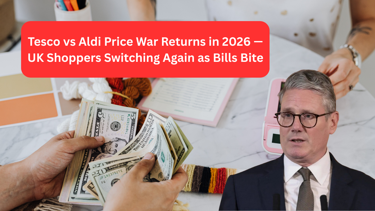 Tesco vs Aldi Price War Returns in 2026 — UK Shoppers Switching Again as Bills Bite