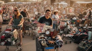 The Massive Flea Market In Texas Where $25 Fills Your Whole Cart With Treasures