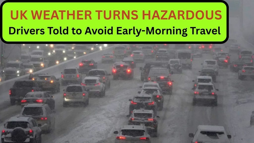 UK Weather Turns Hazardous: Drivers Told to Avoid Early-Morning Travel 2026
