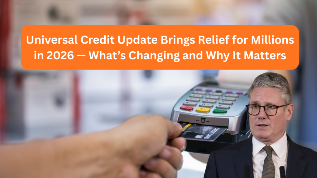 Universal Credit Update Brings Relief for Millions in 2026 — What’s Changing and Why It Matters