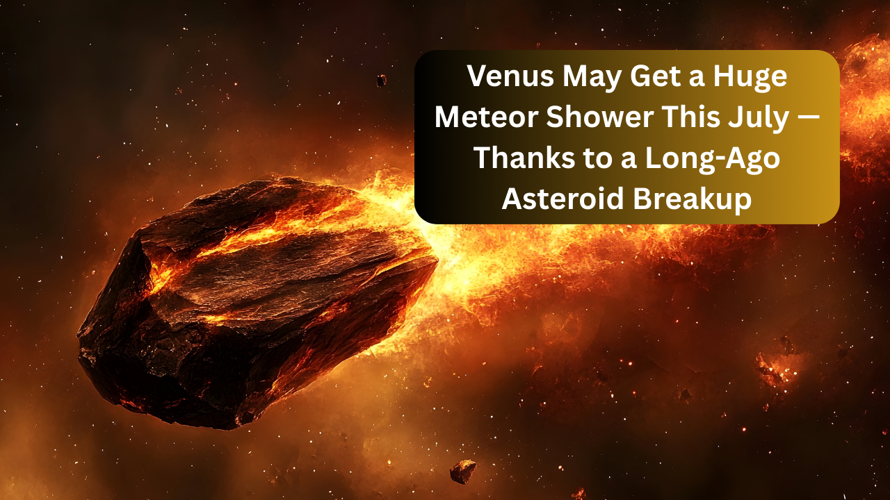 Venus May Get a Huge Meteor Shower This July — Thanks to a Long-Ago Asteroid Breakup