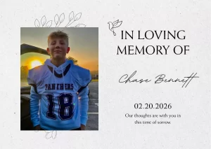 Riverton Parke High School Varsity Football Player Chase Bennett Died In an Accident, Leaving Parents Behind!