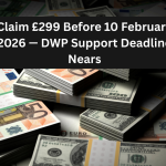 Claim £299 Before 10 February 2026 — DWP Support Deadline Nears