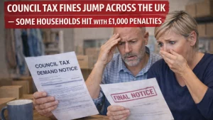 Council Tax Fines Jump Across the UK  — Some Households Hit With £1,000 Penalties