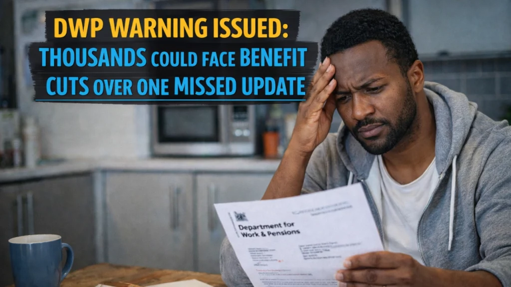 DWP Warning Issued: Thousands Could Face Benefit Cuts Over One Missed Update