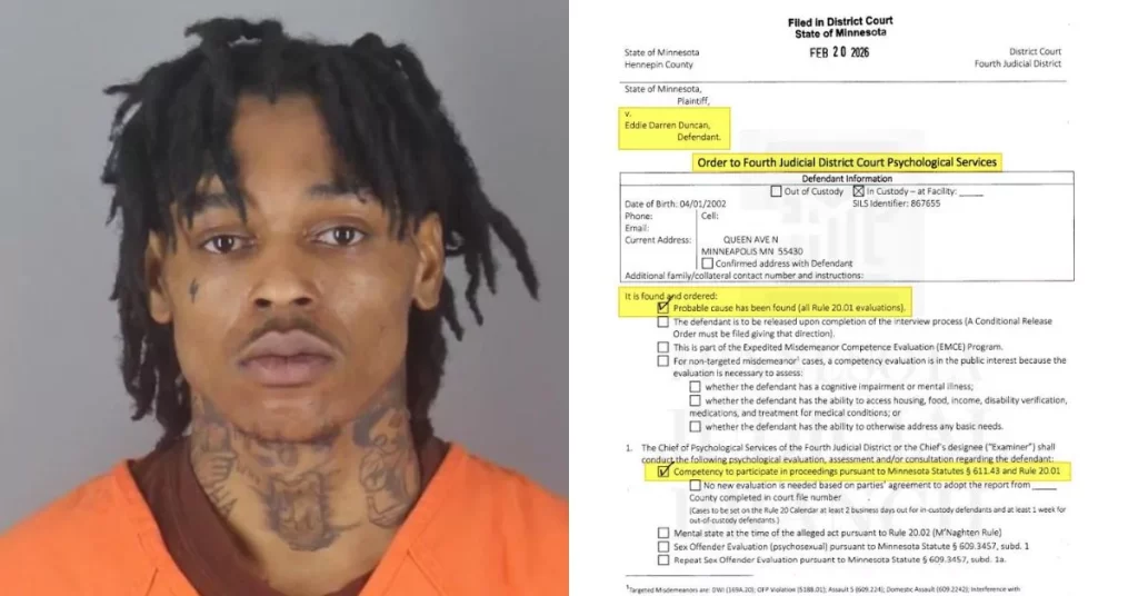 Eddie Darren Duncan Released