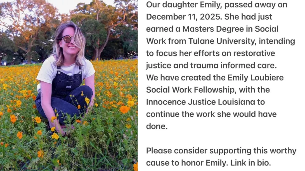 Emily Loubiere obituary