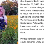Emily Loubiere obituary