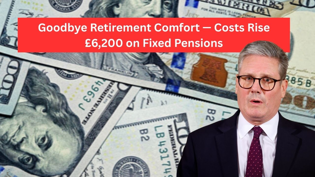 Goodbye Retirement Comfort — Costs Rise £6,200 on Fixed Pensions