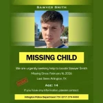 Sawyer Smith missing