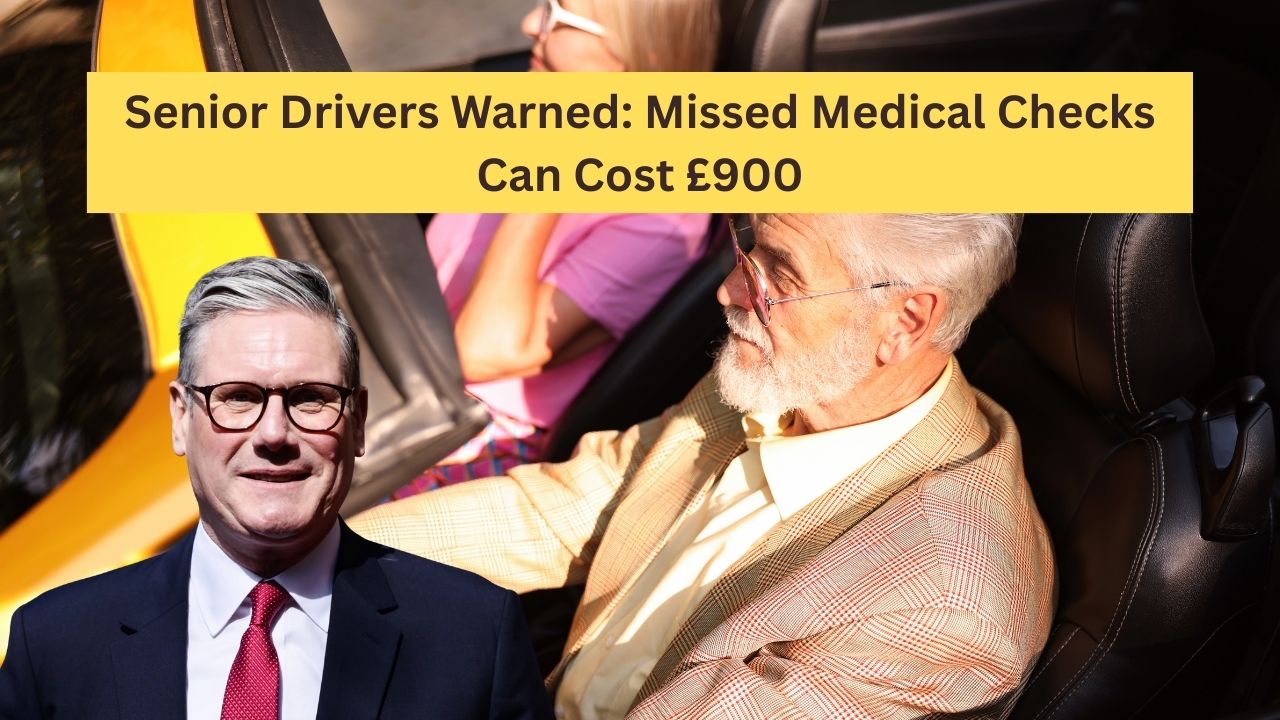 Senior Drivers Warned: Missed Medical Checks Can Cost £900