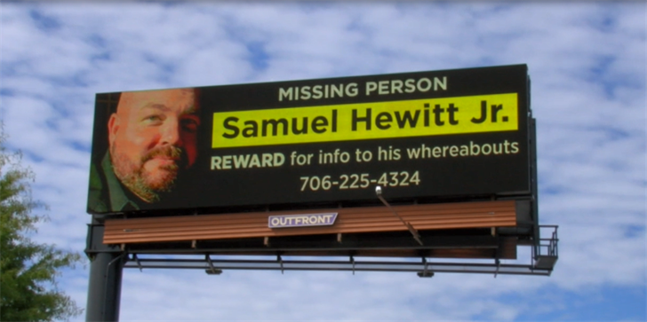 Samuel Hewitt Jr Missing dead