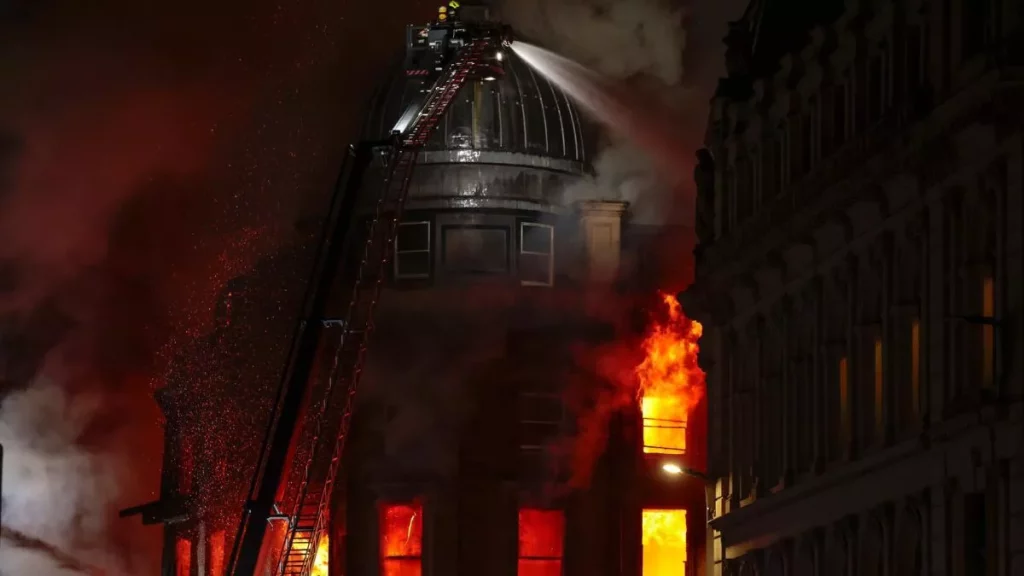 Glassgow Central Station Fire