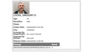 Greg Locke Booked on Suspended License Charge in Mt. Juliet