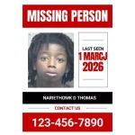 Nariek D Thomas Missing